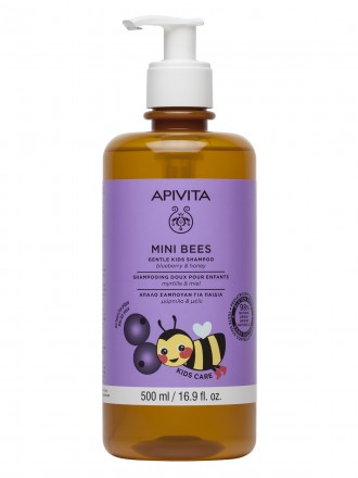Apivita Gentle Kids Champ Mirtilos e Mel 500ml