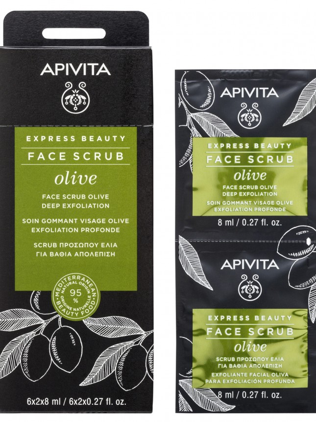 Apivita Mascarilla Exfoliante Intensiva de Oliva