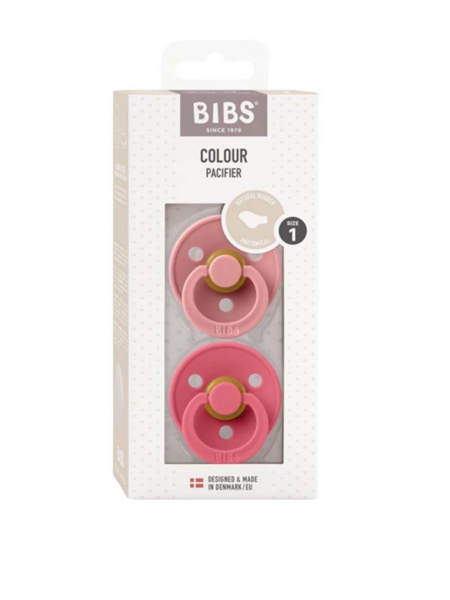 Bibs Colour Dusty Pink/Coral Anatom 0-6 meses