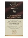 Apivita Colour Elixir 5.65 Castao rojizo caoba claro
