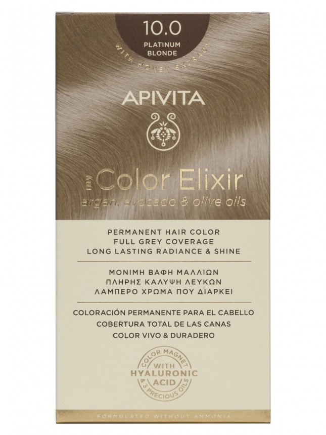 Apivita Colour Elixir 10.0 Rubio Platino