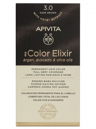 Apivita Color Elixir 3.0 Castanho Escuro