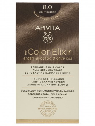Apivita Color Elixir 8.0 Loiro Claro