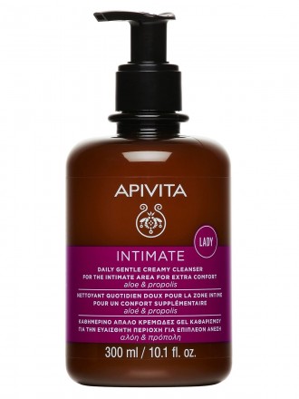 Apivita Intimate Creme Limpeza Suave 300ml