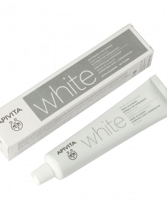 Apivita Dental Care Pasta White Branqueadora