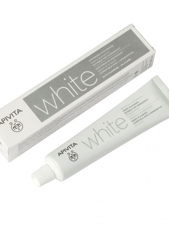 Apivita Dental Care Pasta White Branqueadora