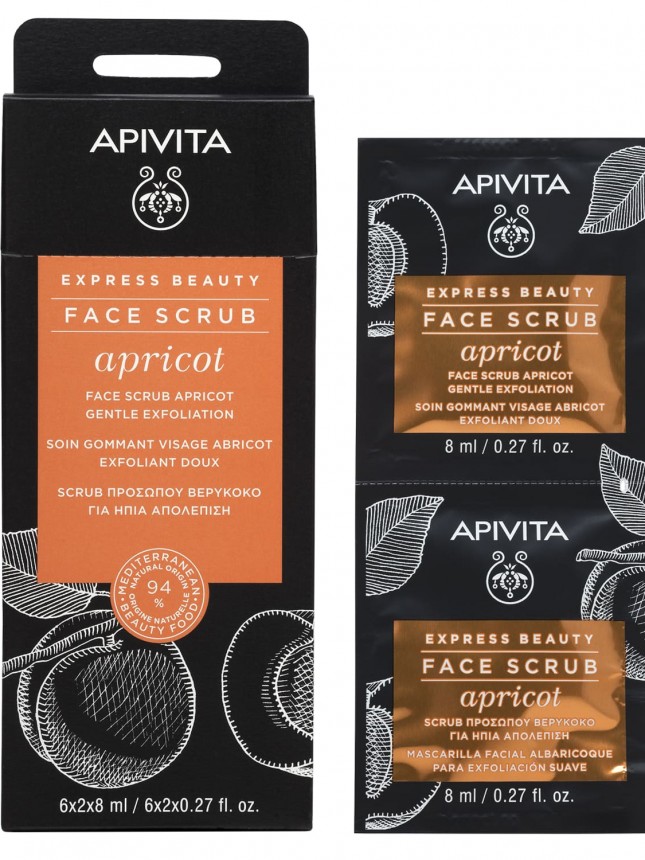 Apivita Mscara Esfoliante Suave Alperce