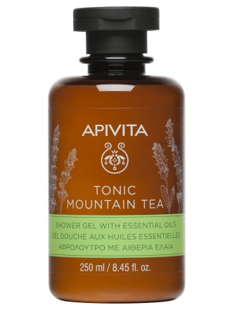 Gel de ducha de t� de monta�a Apivita