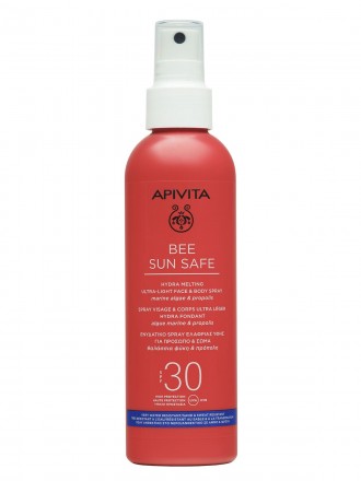 Apivita Bee Sun Safe FPS30 Spray Protetor Solar de Corpo 200 ml