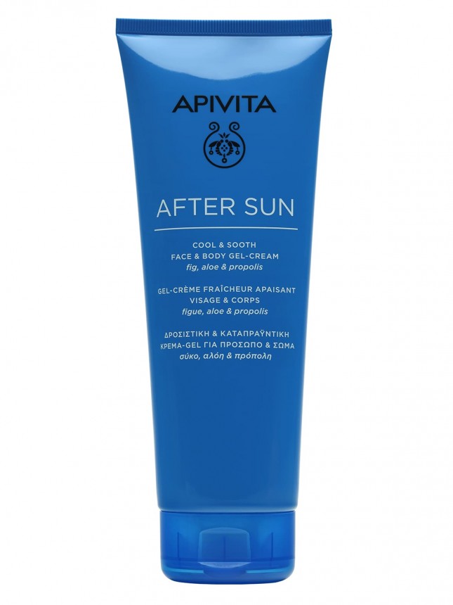 Apivita Ps Solar After Sun em Gel Creme 200 ml