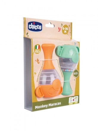 Chicco Maracas Macacos Eco