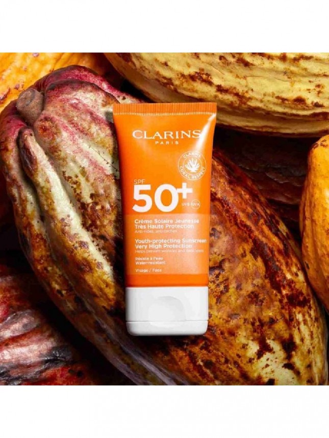 Clarins Crme Solaire Jeunesse Trs Haute Protection spf50+ 150ml