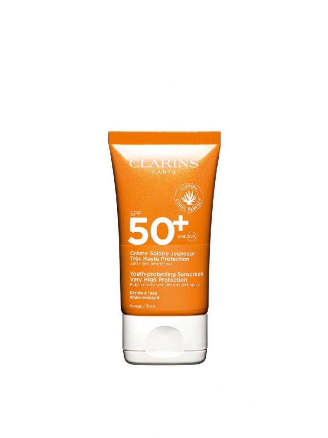 Clarins Crme Solaire Jeunesse Trs Haute Protection spf50+ 150ml