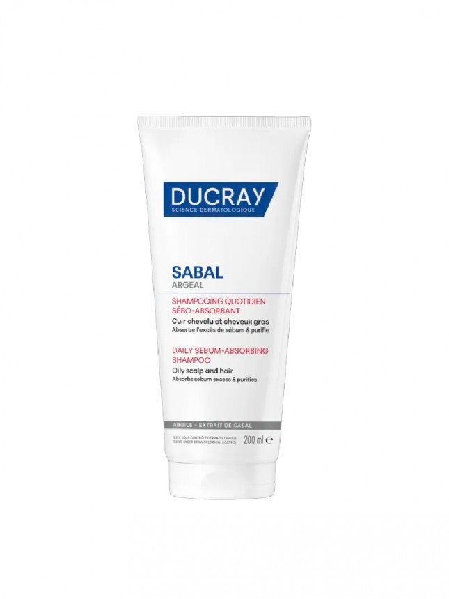 Ducray Sabal Argeal Champo Cabelos Oleosos 200ml