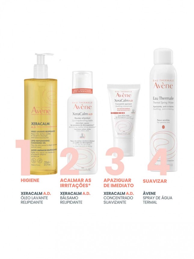 Avene Xeracalm AD Oleo Limpeza 750ml