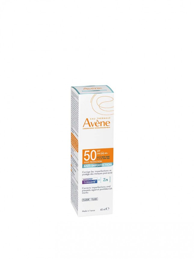 Avene Solar Fluido Anti-Imperfeicoes SPF50 40ml