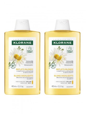 Klorane Champ� Capilar a la Camomila D�o 400ml Precio especial
