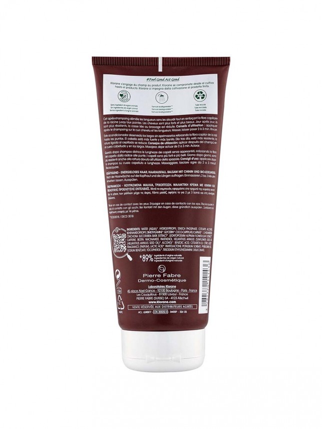 Klorane Capilar Quinina Condicionador 200ml
