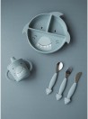 Trixie Baby Silicone Cutlery Set Pack 3 Mr. Shark