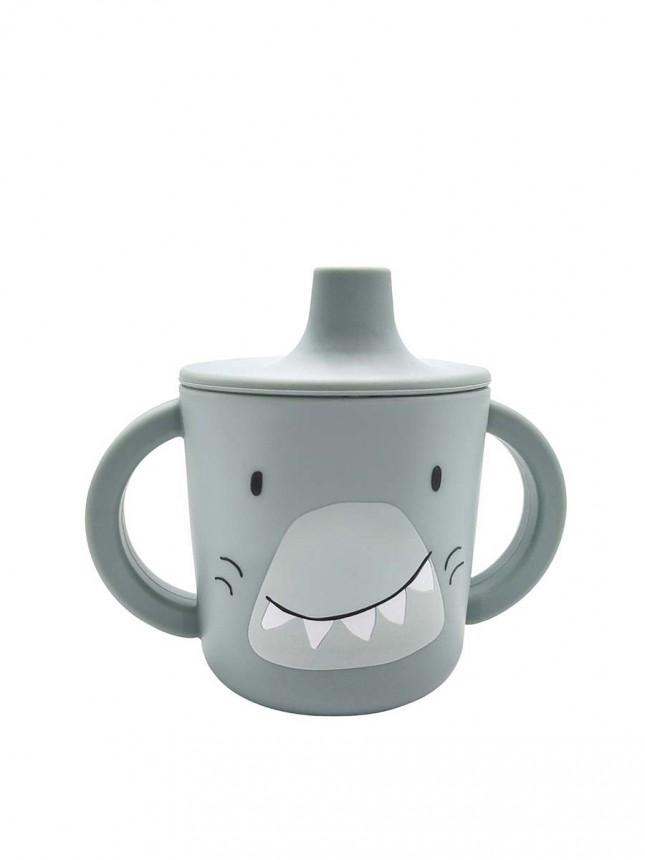 Trixie Baby Copo Aprendizagem Silicone Mr. Shark