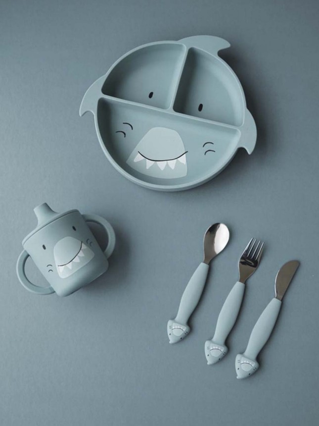 Trixie Baby Copo Aprendizagem Silicone Mr. Shark