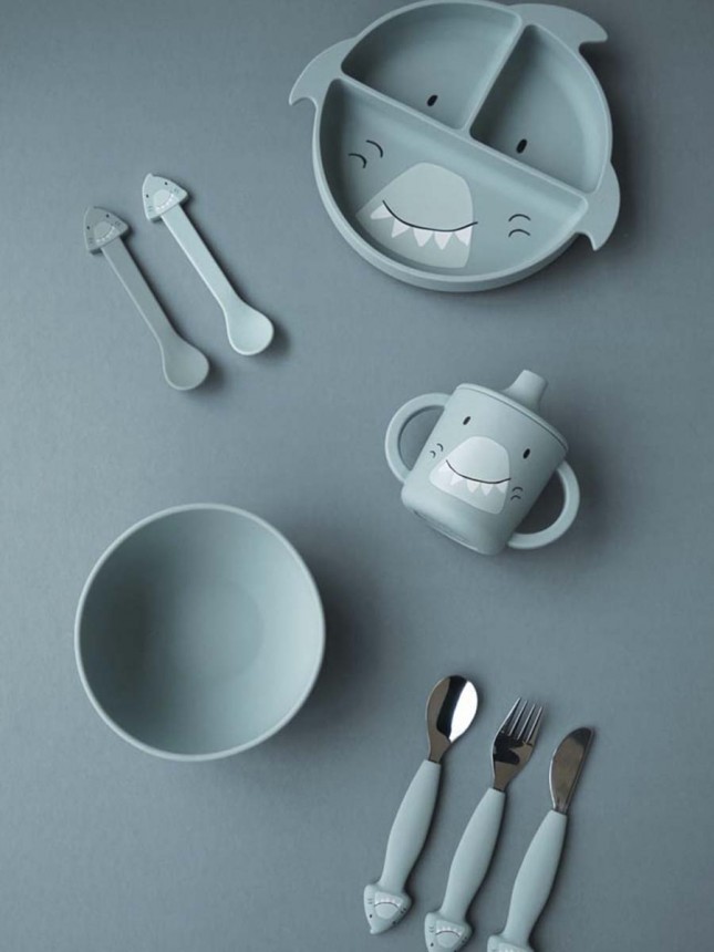 Trixie Baby Copo Aprendizagem Silicone Mr. Shark