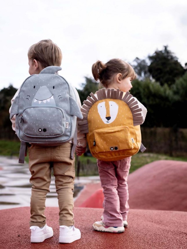 Mochila para beb Trixie Baby - Mr. Shark