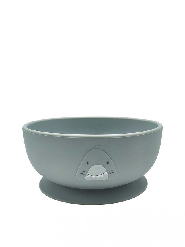 Trixie Baby Taca De Silicone C/Ventosa Mr. Shark