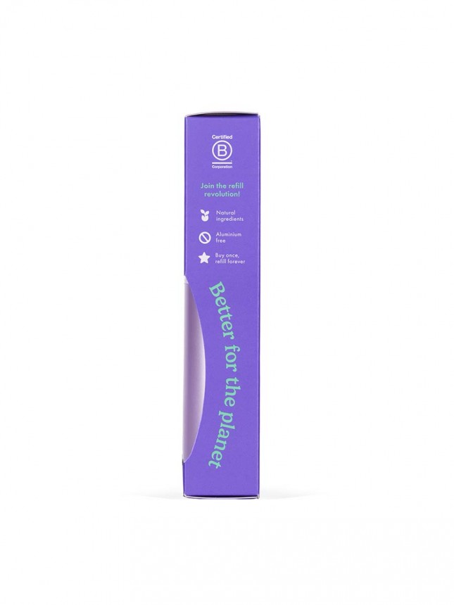 WILD Desodorizante Natural Caixa e Recarga Coco e Baunilha  40g
