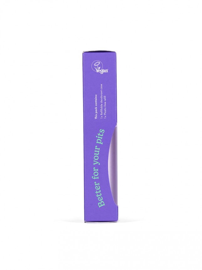 WILD Desodorizante Natural Caixa e Recarga Coco e Baunilha  40g
