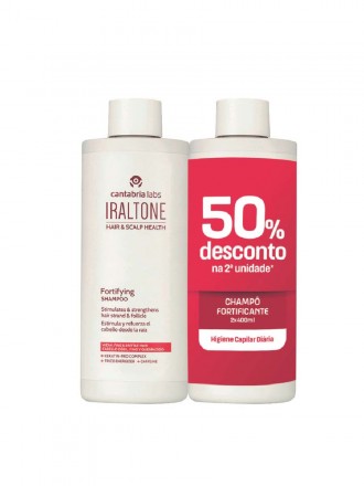 Iraltone Champo Fortificante 400ml x2