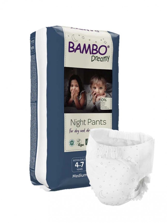 Bambo Dreamy Fralda Noturna - L (4 a 7 anos) x 10