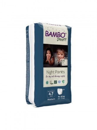 Bambo Dreamy Fralda Noturna - L (4 a 7 anos) x 10