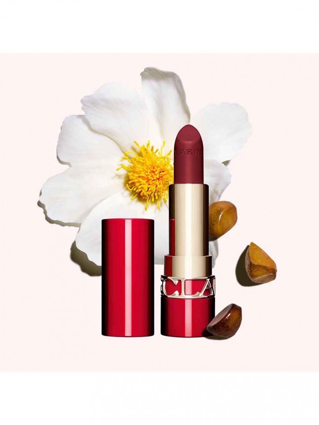 Clarins Joli Rouge Velvet 796V red plum