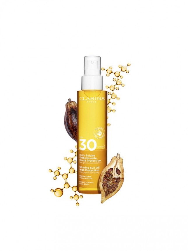 Clarins Solar Huile Corps SPF 30 150 ml
