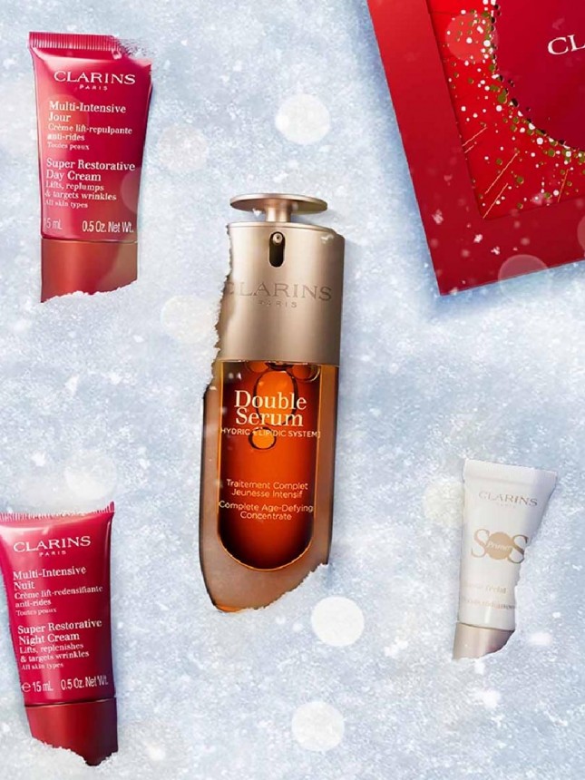 Clarins Double Serum & Multi-Intensive - Coffret Natal 2025