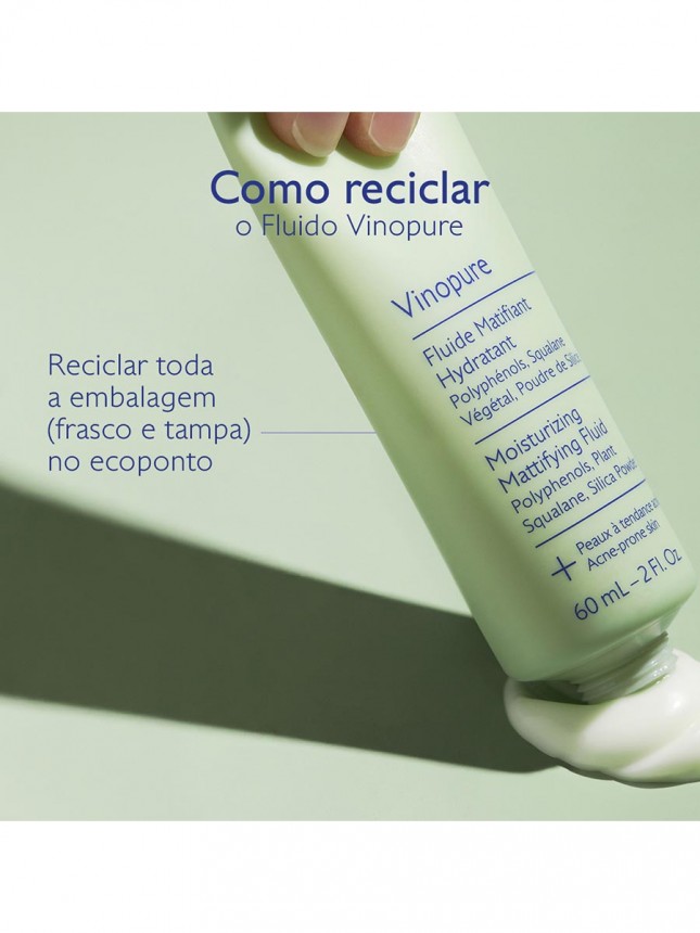 Caudalie Vinopure Fluido Hidratante Matificante 60ml