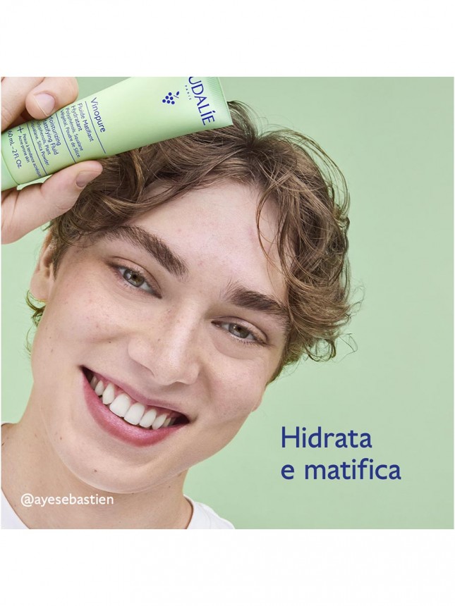 Caudalie Vinopure Fluido Hidratante Matificante 60ml