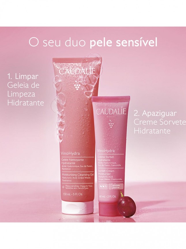 Caudalie Vinohydra Gel Limpeza Hidratante 150ml