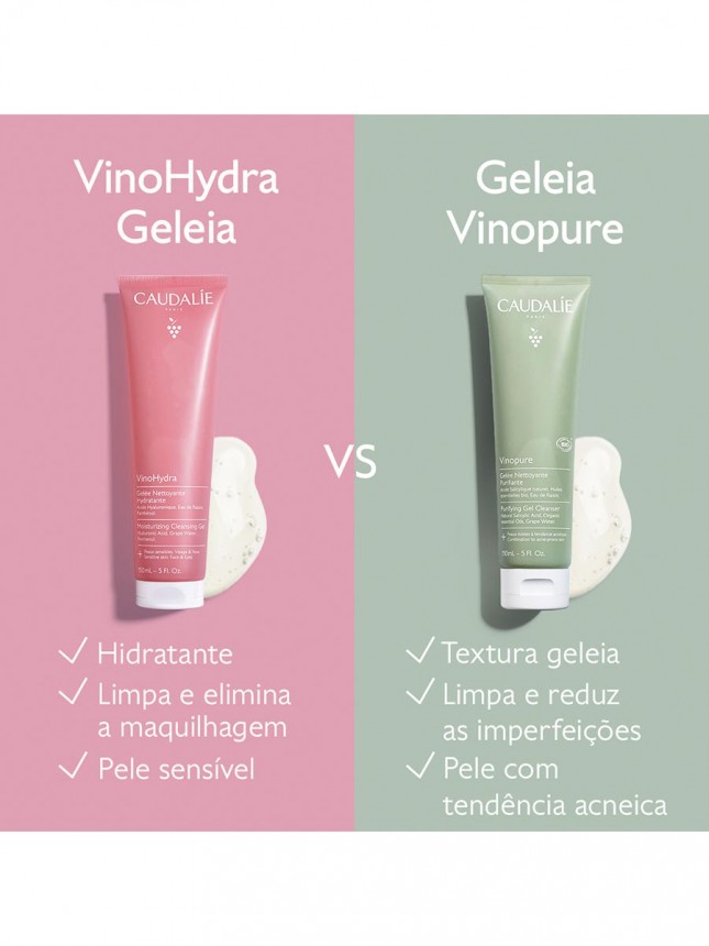 Caudalie Vinohydra Gel Limpeza Hidratante 150ml