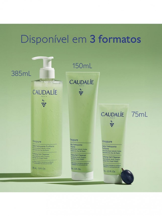 Caudalie Vinopure Geleia de Limpeza Purificante 75ml