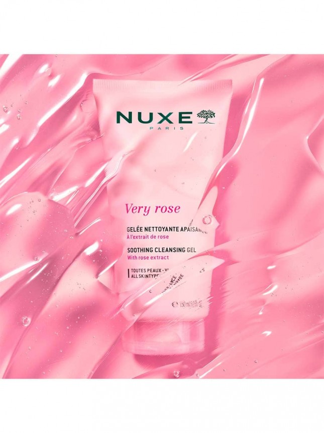 Gel Limpiador Calmante Nuxe Very Rose