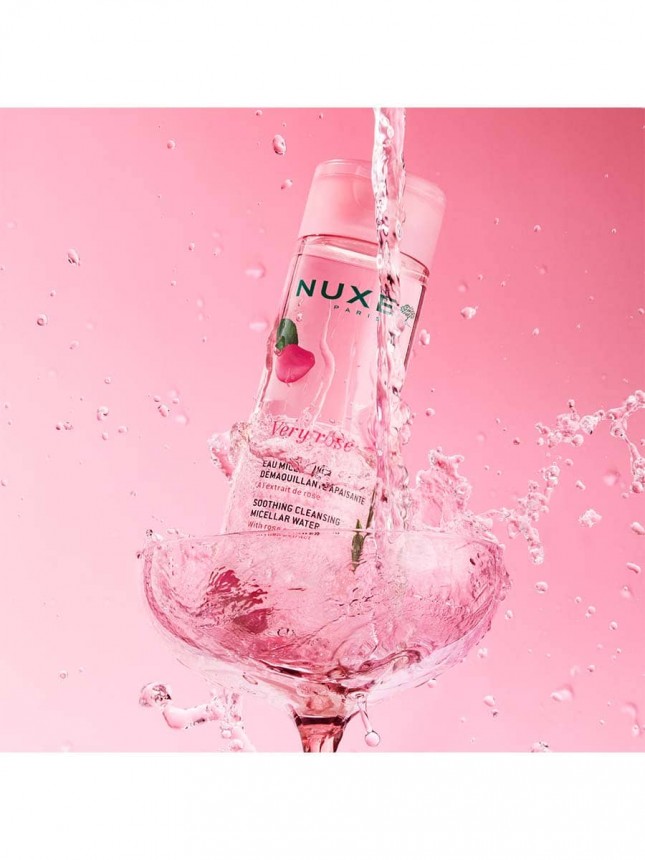 Agua Micelar Desmaquillante Calmante Nuxe Very Rose