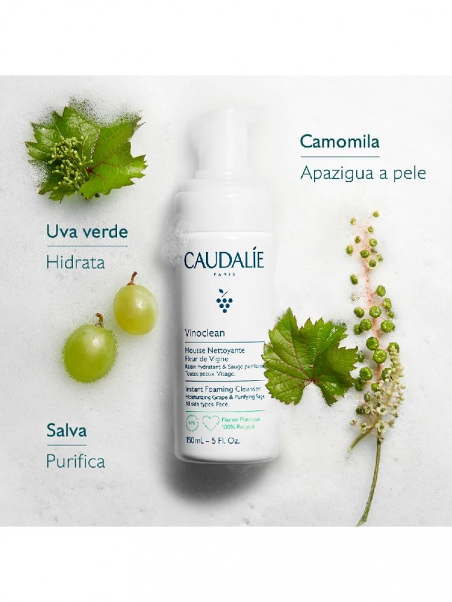 Caudalie Fleur de Vigne Espuma de Limpeza Duo