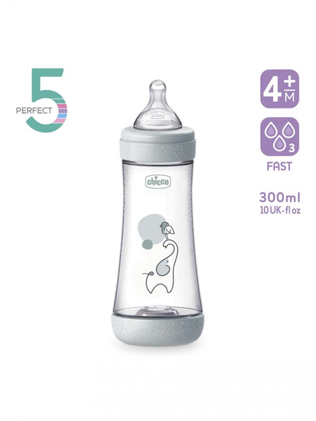Chicco Biber�n Perfect5 300ml Gris