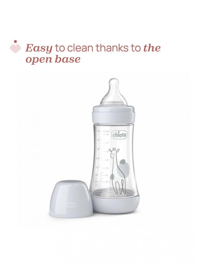 Chicco Biber�o Perfect5 240ml Cinzento