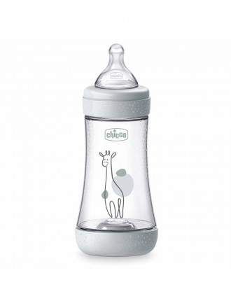 Chicco Bibero Perfect5 240ml Cinzento