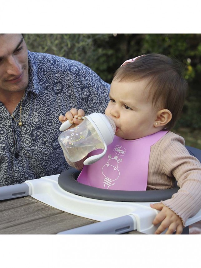 Taza Chicco Transition 4 Meses + Rosa