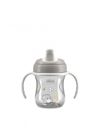 Chicco Copo De Aprendizagem 6 Meses + Cinzento