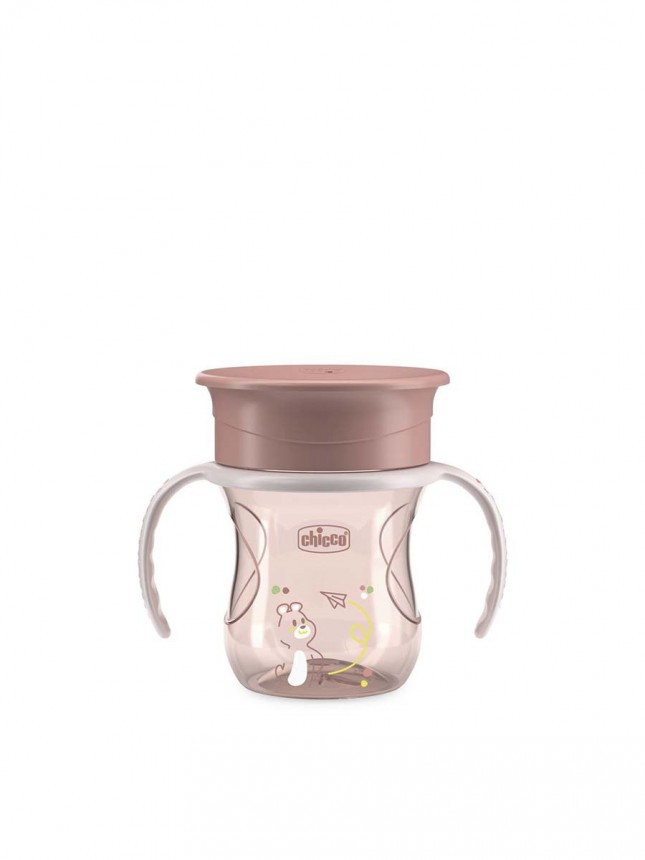 Chicco Copo De Refei��o12 Meses + Rosa